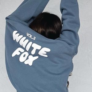White Fox Sweat Set